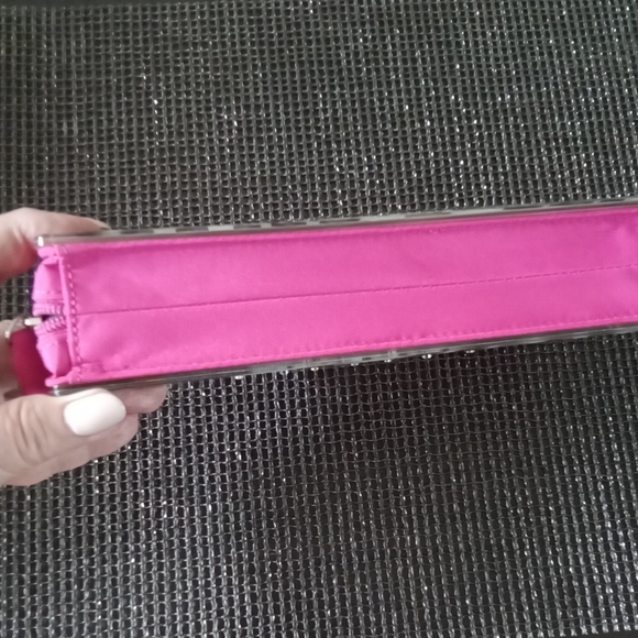 Zebra Print Lucite Mini Evening Bag - Picture 8 of 8